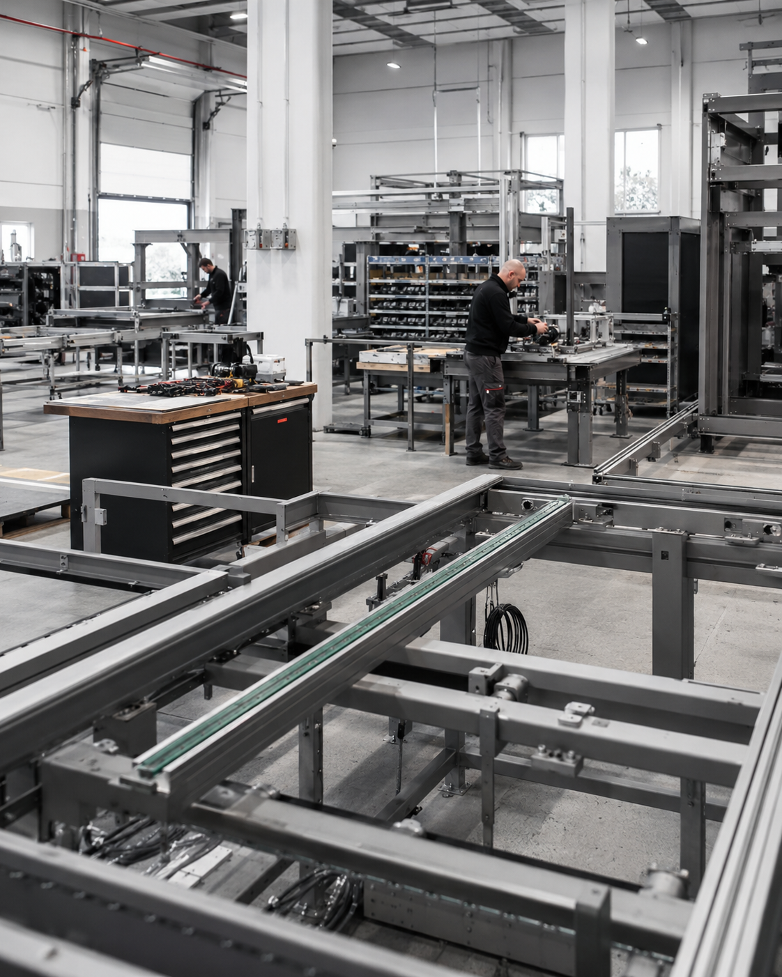 Instalaciones y taller de fabricación de maquinaria industrial