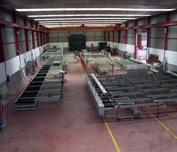 Proyecto de embalaje industrial para perfiles de aluminio